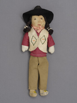 Doll representing a Washoe Man