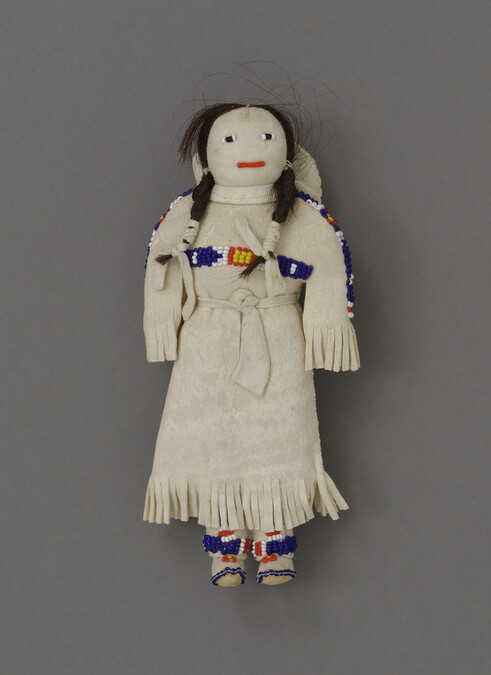 Doll representing a Sioux Woman and Cradleboard