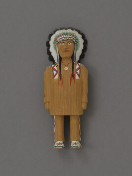 Doll representing a Sioux Man