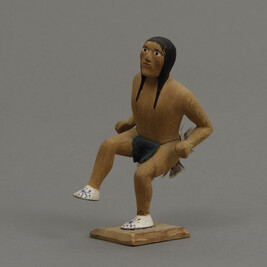 Figure representing a Sioux Dancer (part of group)