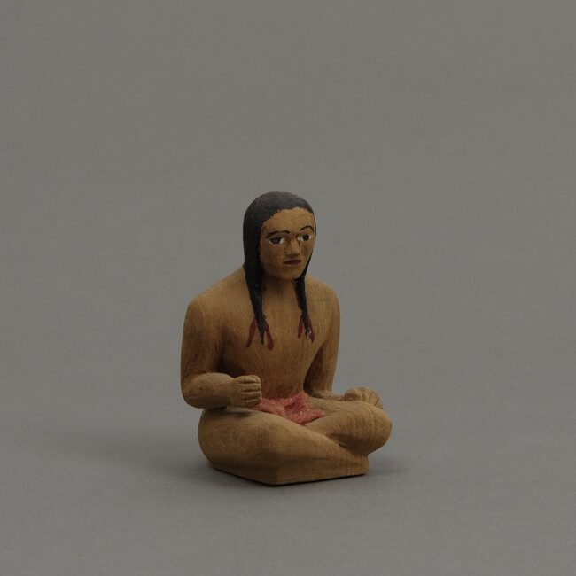 Figure representing a Sioux Dancer (part of group)