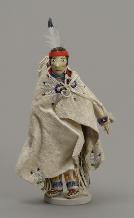 Doll representing a Sioux Hunter