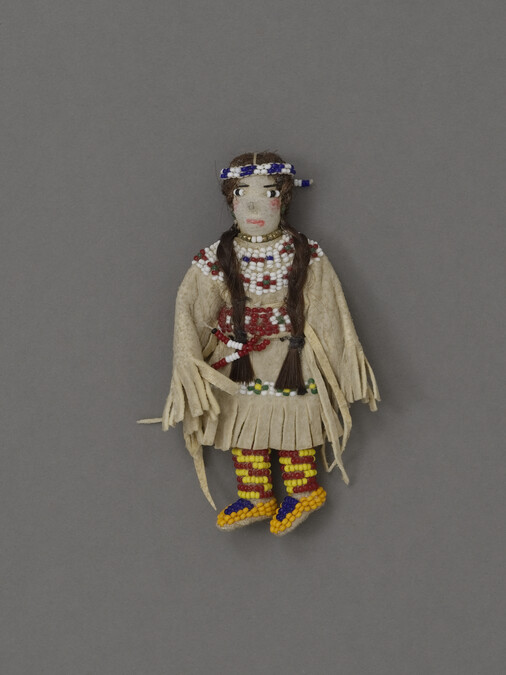 Miniature Doll representing a Sioux Girl