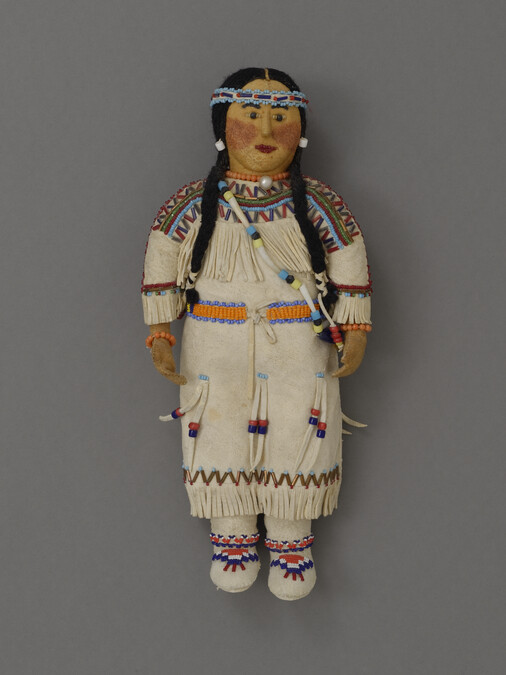 Doll representing an Assiniboine Woman