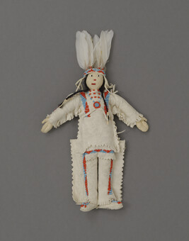 Doll representing a Blackfoot Man