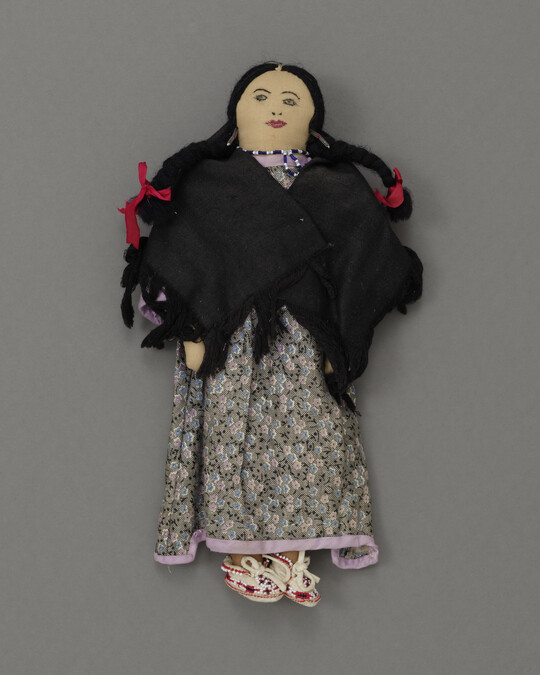 Doll representing a Commanche Woman