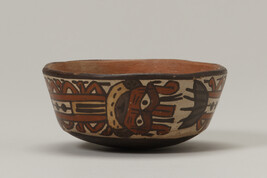 (Forgery) Bowl Depicting two Repetitions of a Serpentine Creature