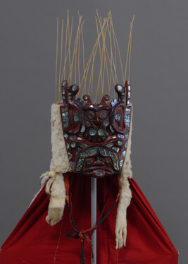 Dancing Headdress Frontlet with attached Cape and separate Tunic