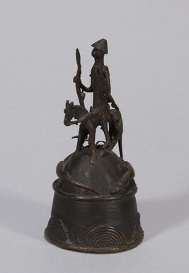 Bell surmounted by Equestrian