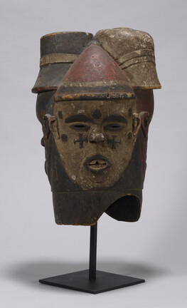 Asufu Mask (Three-faced Helmet Mask)
