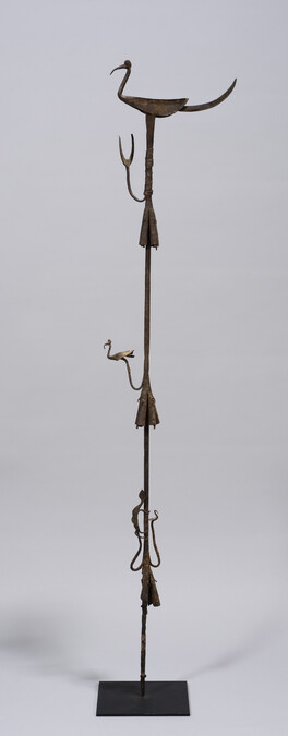 Diviner's Staff with Single Bird (Opa Orere)