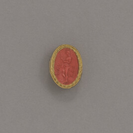 Sealing Wax Impression of a Cameo or Intaglio