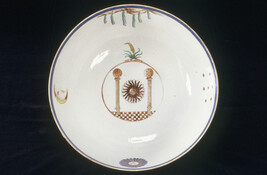 Chinese Export Masonic Punch Bowl