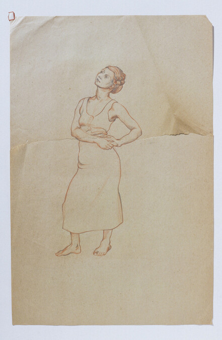 Untitled (Standing Woman with Hand on Hip)