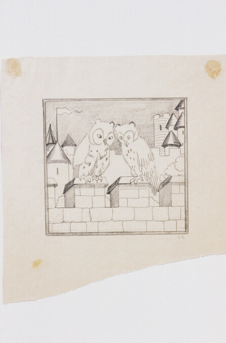 Untitled (Two Owls)