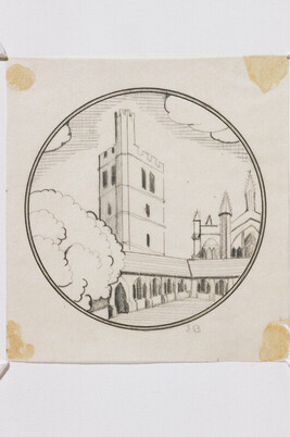 Untitled (View of New College, Oxford)