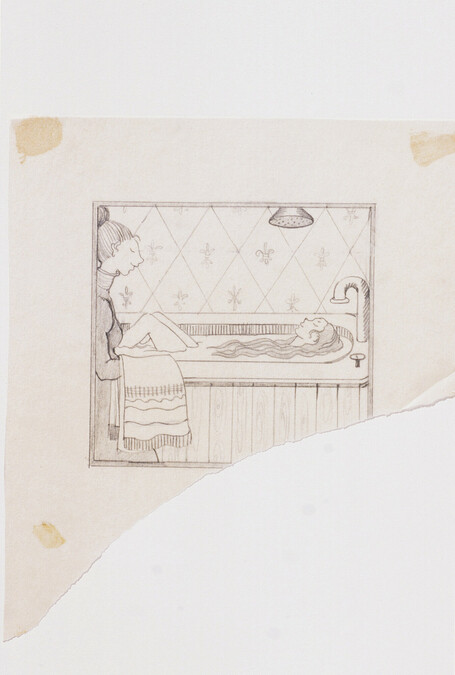 Untitled (Woman Relaxing in Bathtub)