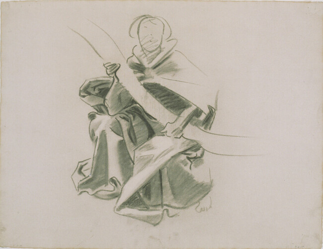 Study for a Mural in the Boston Public Library or the Museum of Fine Arts, Boston