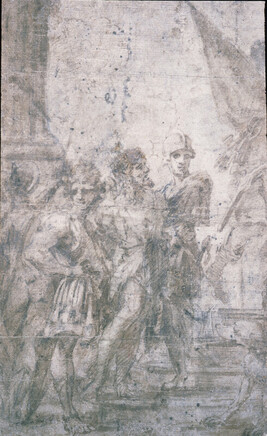 Christ between Two Soldiers