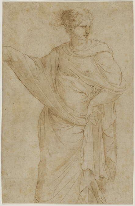 Study of a Sculpture of a Goddess