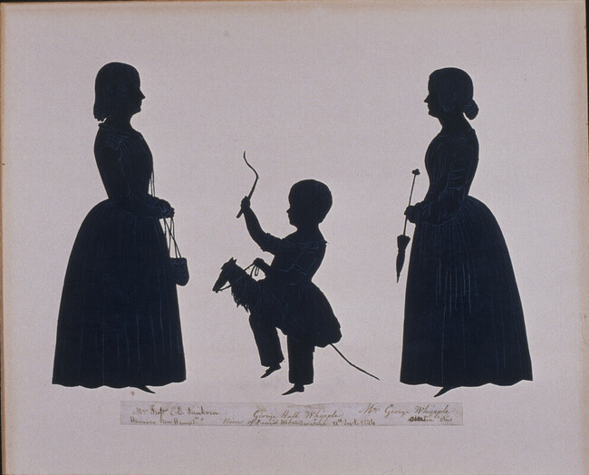 Mrs. Edwin David (Mary Webster) Sanborn (1816-1864), George Hall Whipple, Mrs. George (Alice B.) Whipple