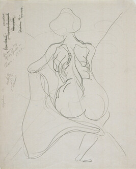 Seated Female Nude