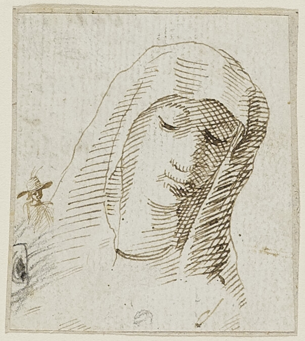 Woman's Head with Veil