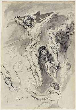 The Crucifixion, after Le Coup de Lance by Peter Paul Rubens