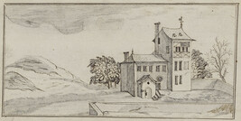 View of a House with a Tower