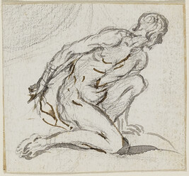 Crouching Male Figure