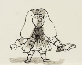 Dwarf.  Illustration for Jonathan Swift's 