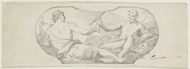 Study for Ceiling Decorations: (Juno and Jupiter)