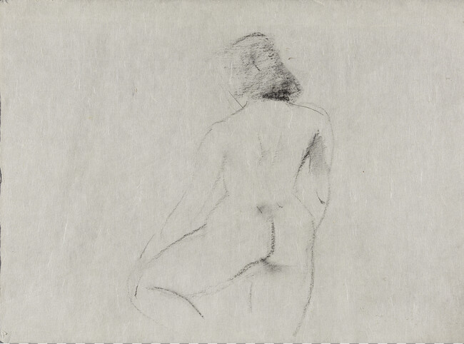 Untitled (Female Nude from Back)