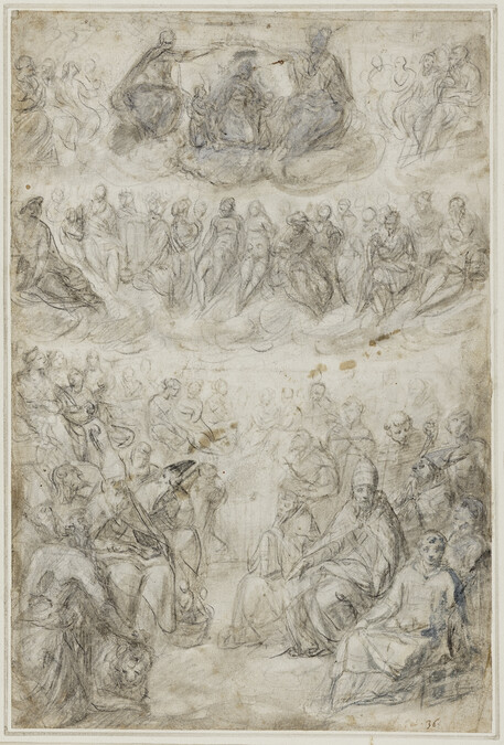 Corontion of the Virgin with Saints