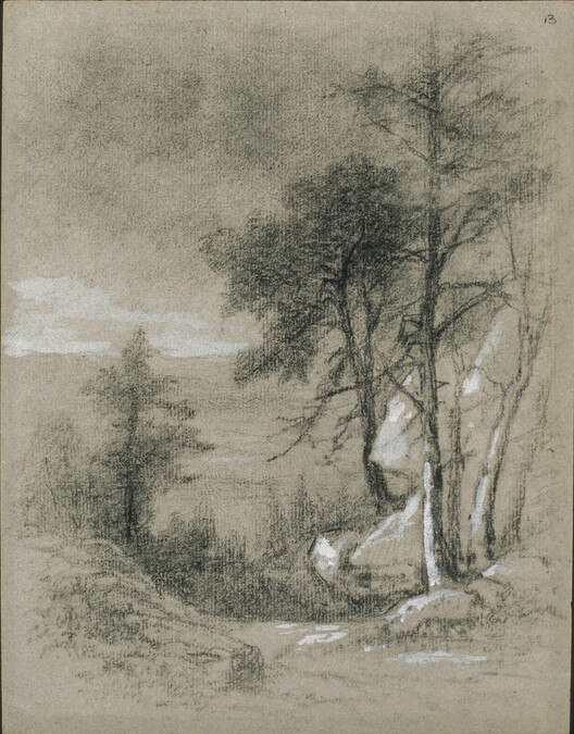 Untitled (Landscape study)