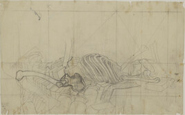 Study of Large Skeleton for Gods of the Modern World (Panel 15) for The Epic of American Civilization
