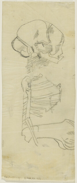 Study of Skeleton for Gods of the Modern World (Panel 15) for The Epic of American Civilization