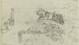 Study for Chains of the Spirit (Panel 19) for The Epic of American Civilization