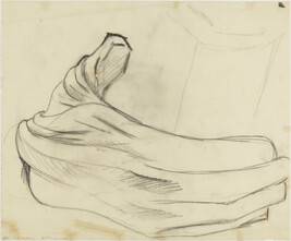 Study of Hand for Modern Industrial Man (central panel, 2 of 3, Panel 20) for The Epic of American...