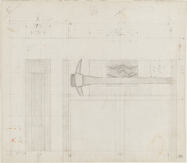 Study of Tools for the mural at the New School for Social Research, New York (East Wall)