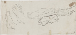 Study of Feet for The Epic of American Civilization