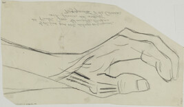 Study of a Hand for Hispano-America (Panel 14) The Epic of American Civilization