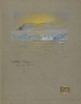 Untitled, page 11, from the portfolio, The Aurora:  Arctic and Antarctic Studies