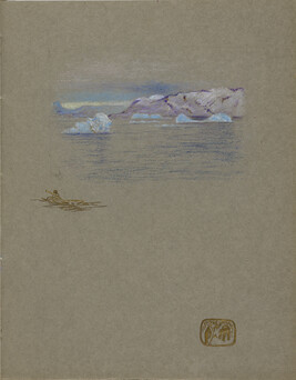 Untitled, page 3, from the portfolio, The Aurora:  Arctic and Antarctic Studies