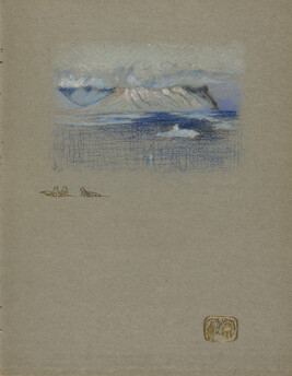 Untitled, page 8, from the portfolio, The Aurora:  Arctic and Antarctic Studies