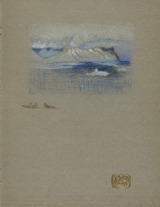 Untitled, page 8, from the portfolio, The Aurora:  Arctic and Antarctic Studies