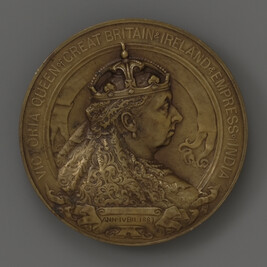 Queen Victoria (obverse); Angel, Boat and Cherub (reverse)