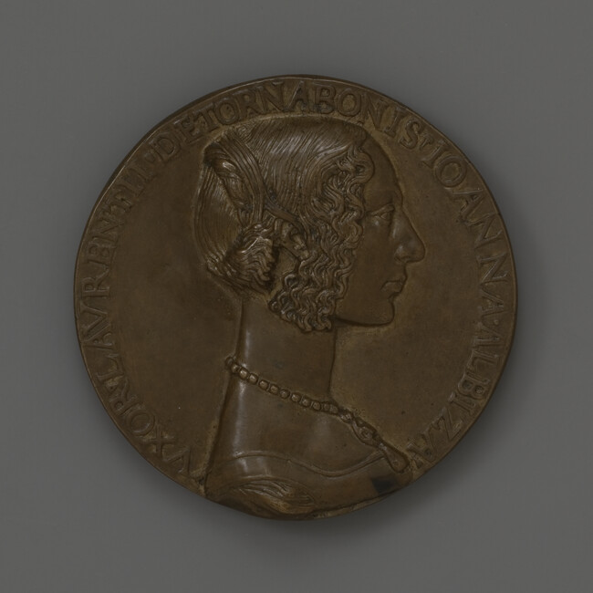 Giovanna Albizzi (obverse); Diana with Bow and Arrow (reverse)