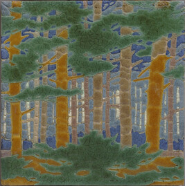 Tile (forest scene)