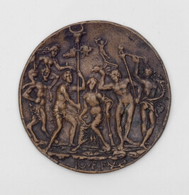Ariadne at Naxos (obverse); Two Men on Horseback (reverse)